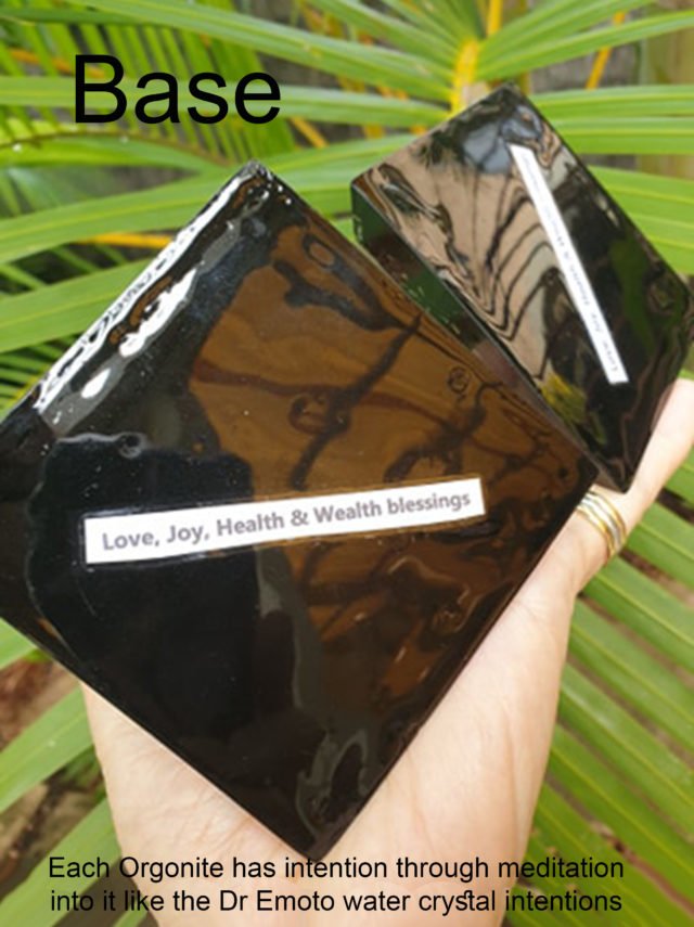 Shungite Power Orgonite - Neg Energy buster - 5G protection & Positive